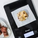 using kitchen scale to divide cookies evenly