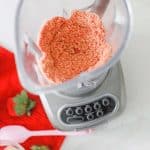 strawberry shortcake crunch blended in blender
