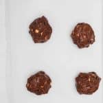 rolled hot cocoa cookie balls