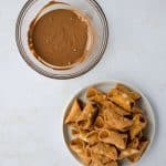 melt chocolate for cannoli