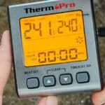 marshmallow mixture heated to 240 on candy thermometer