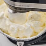 Finish with Vanilla and Color for Italian Meringue Buttercream
