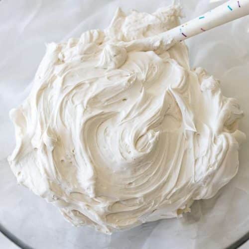Italian Meringue buttercream frosting