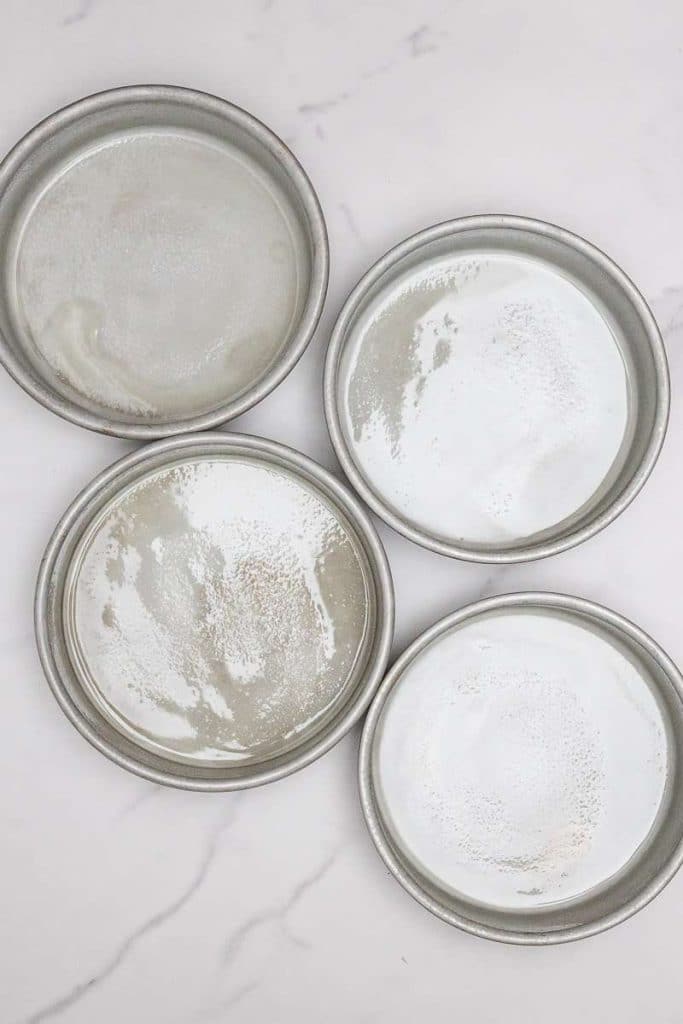 strawberry shortcake cake pans greased