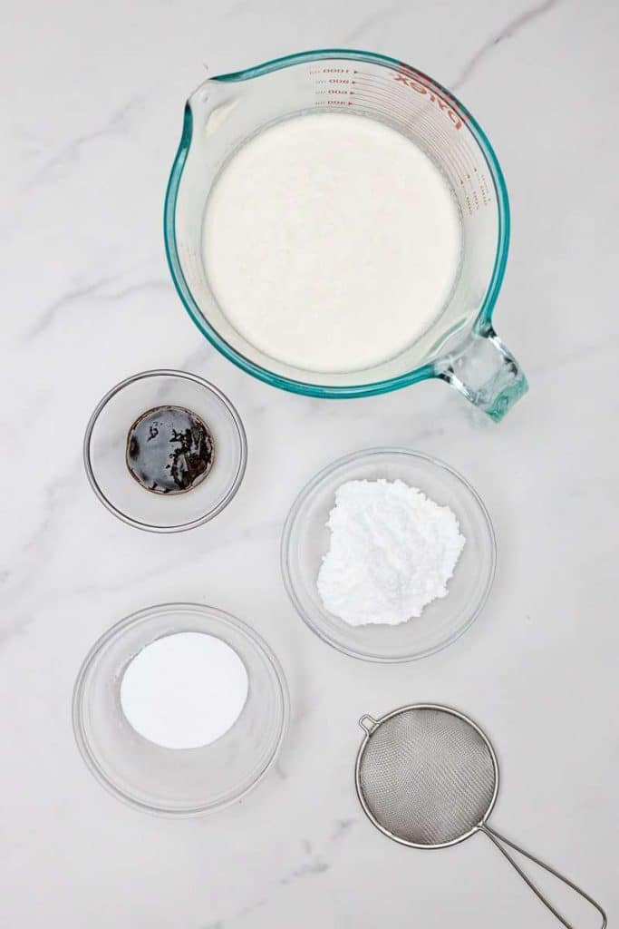 chantilly cream ingredients