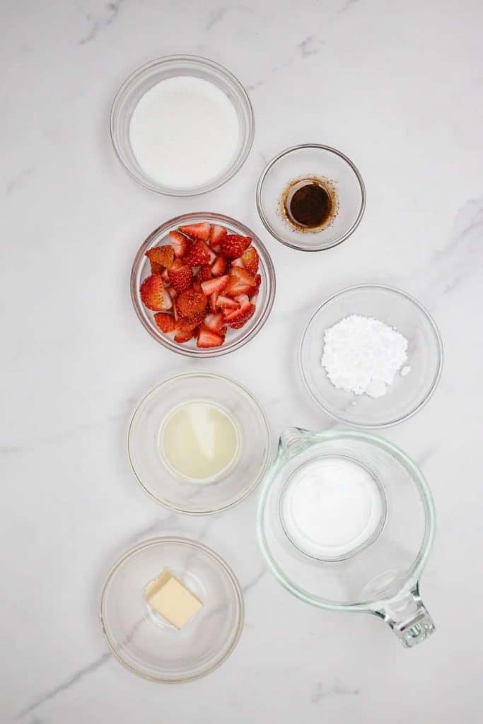 strawberry sauce ingredients