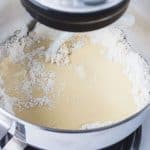 add tangzhong mixture to mixer