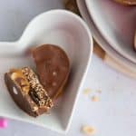 date bark heart cut open