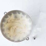 mixed cream cheese frosting