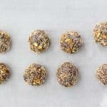 Dubai chocolate pistachio energy balls with kataifi crunch