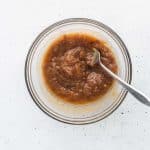 dates blended with water