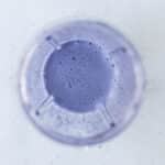 blue layer for Strawberry Blueberry Mocktail