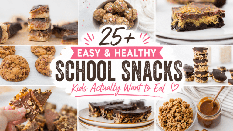 25+ Easy Healthy School Snacks Kids Actually Want to Eat